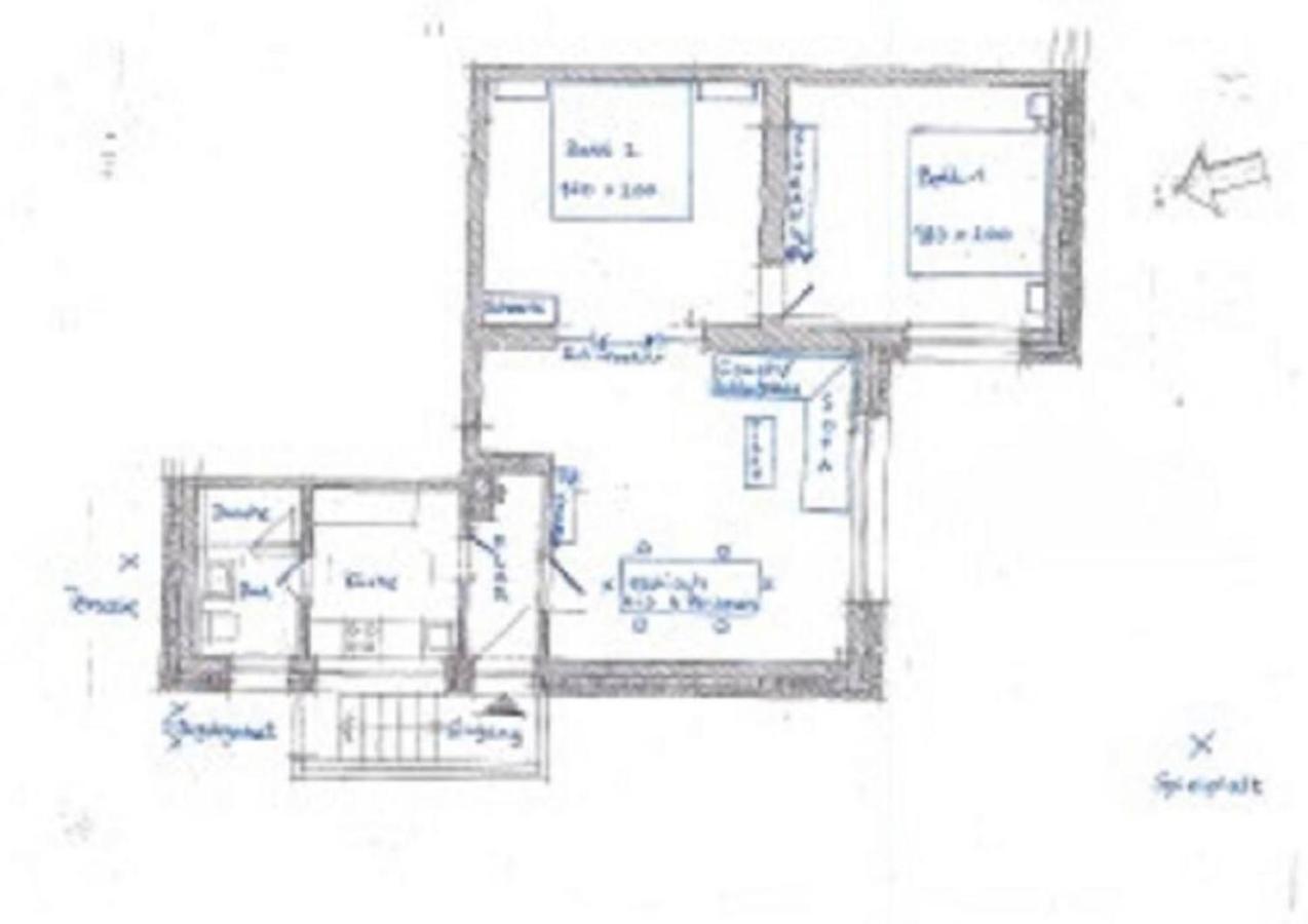 Schicke Ferienwohnung Mit Harzblick Fuer 1-2 Oder 1-4 Personen Goslar Exterior photo